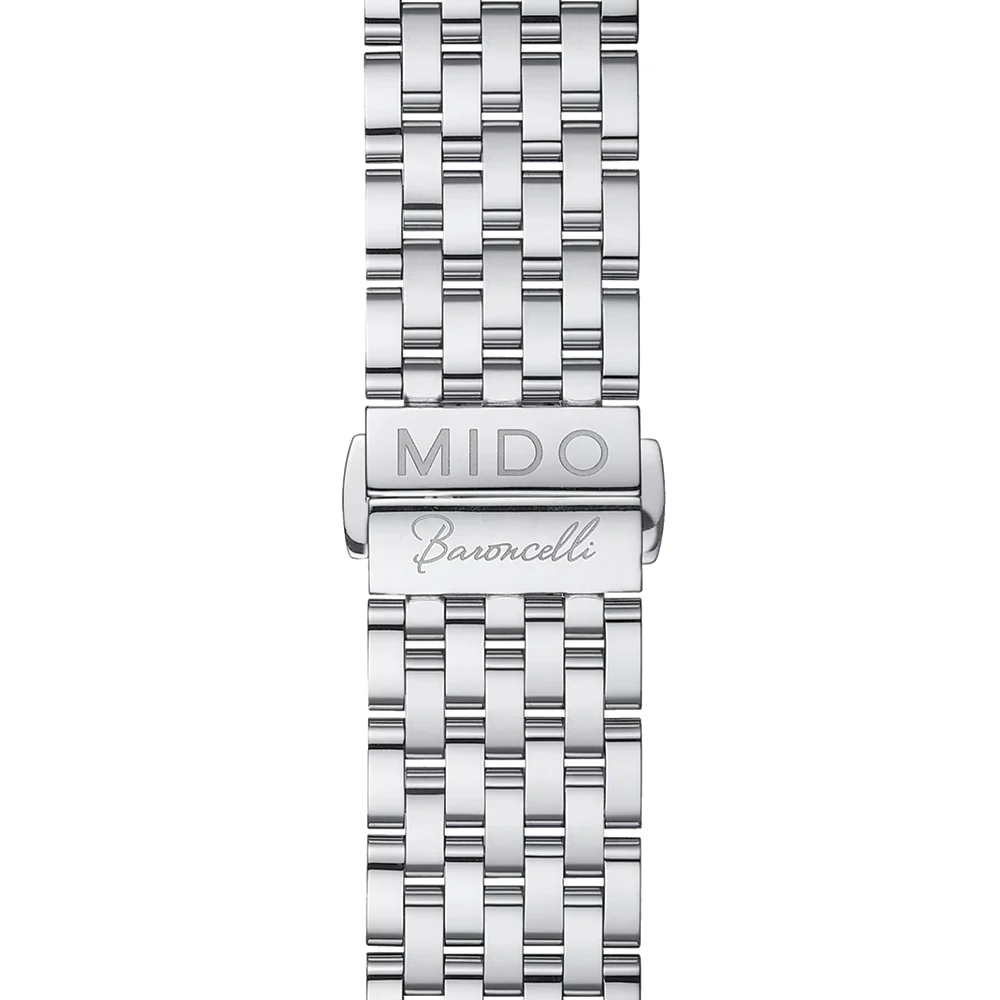 Baroncelli Heritage Gent 39mm - Black on Bracelet - Image 2