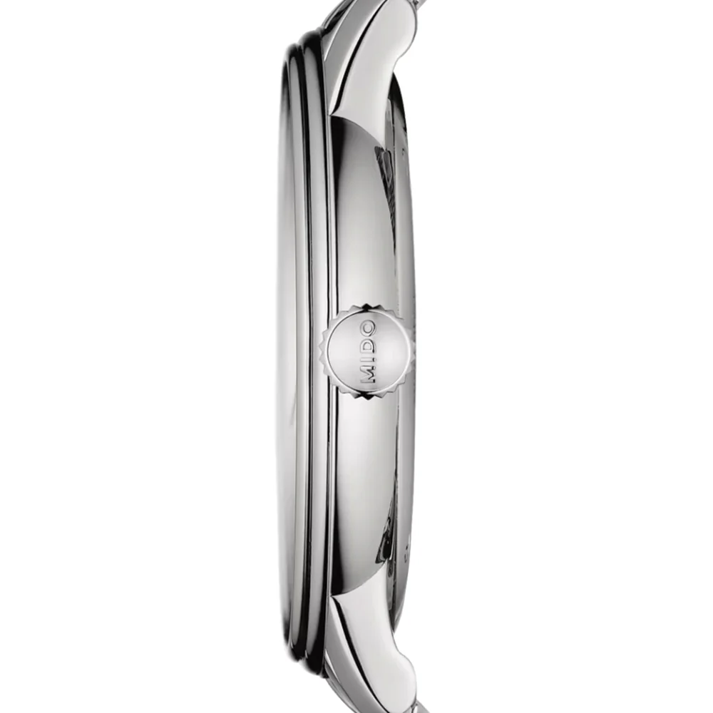 Baroncelli Heritage Gent 39mm - White on Bracelet - Image 4