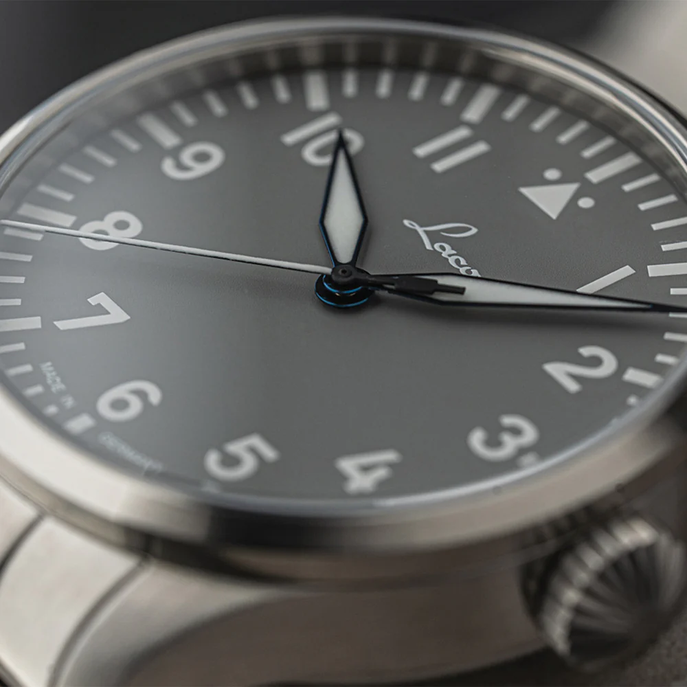 Pilot Watch Basic Augsburg MB Automatic 42mm - Grey on Bracelet - Image 4