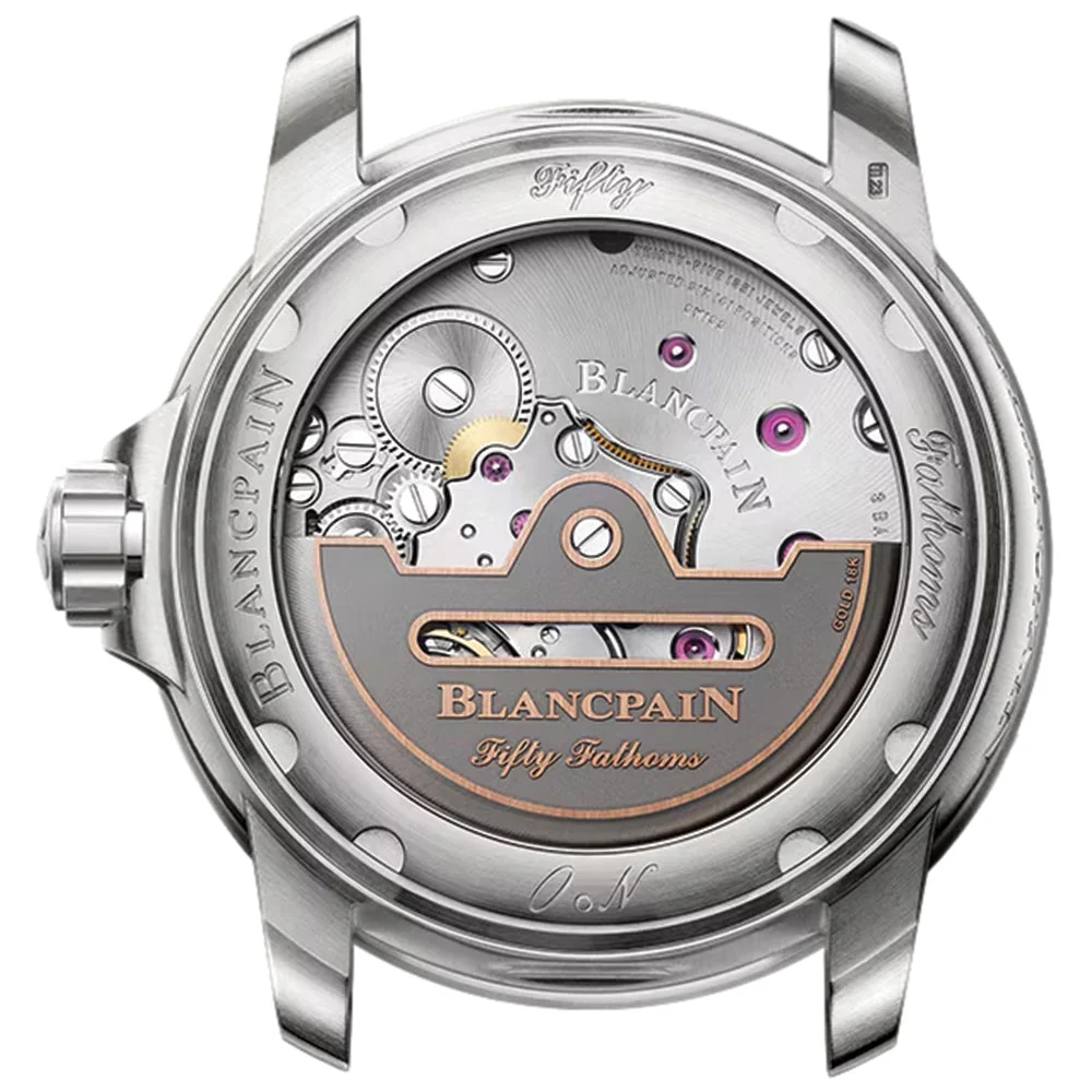 Fifty Fathoms Bathyscaphe Complete Calendar Moonphase Titanium 43mm - Grey on Bracelet - Image 3