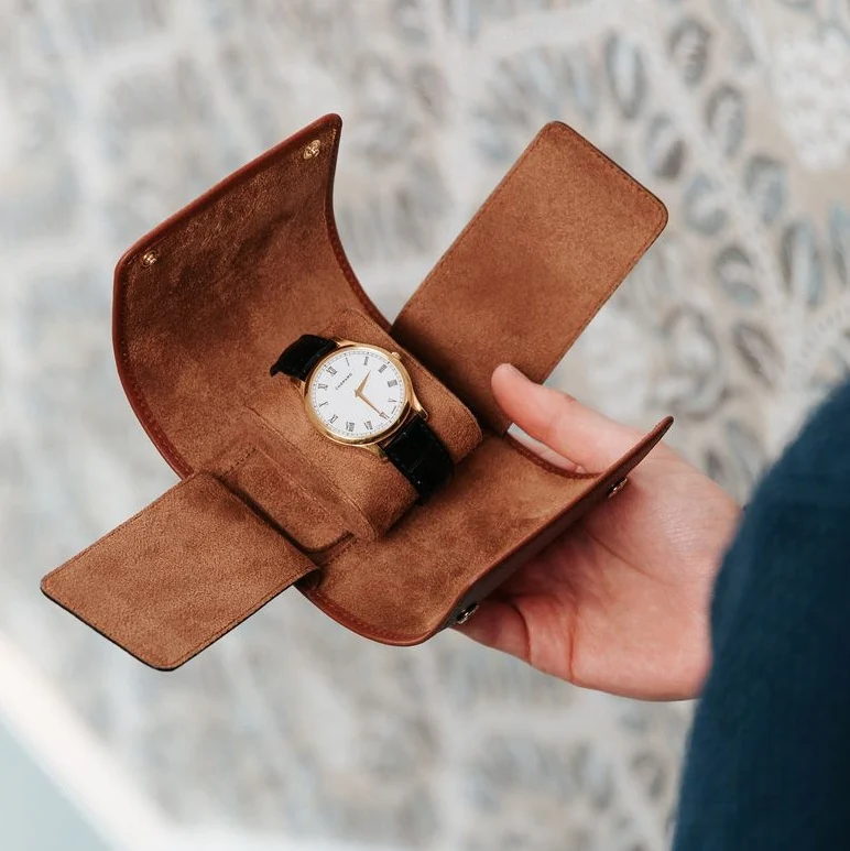 Berkeley Single Watch Roll - Tan - Image 3