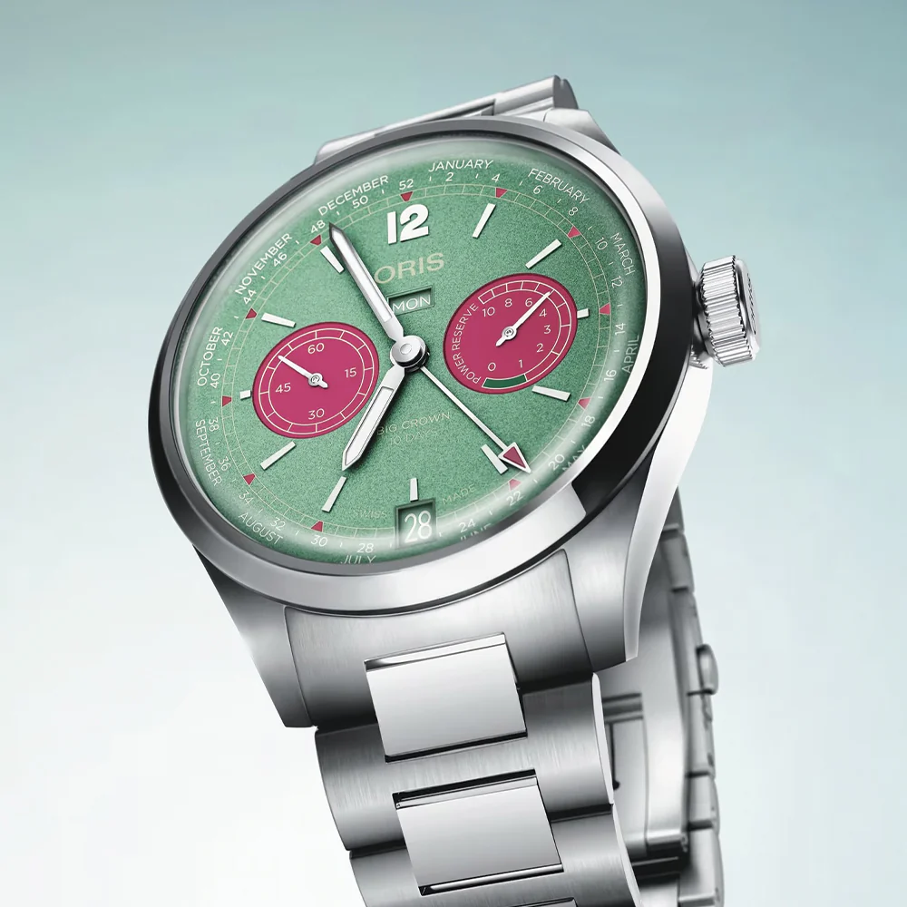 Big Crown Calibre 113 43mm - Mint Green on Bracelet - Image 3