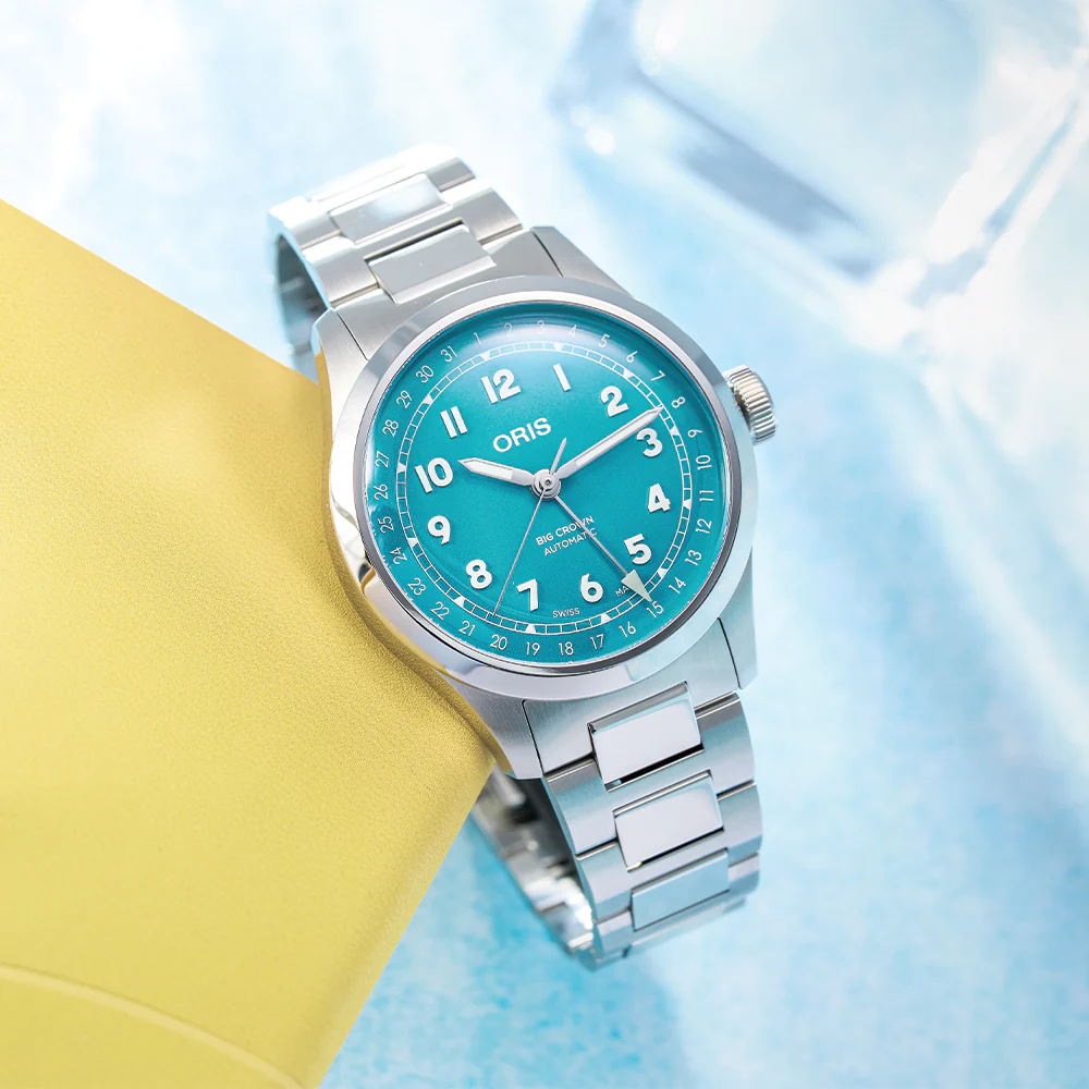 Big Crown Pointer Date 40mm - Blue on Bracelet - Image 2