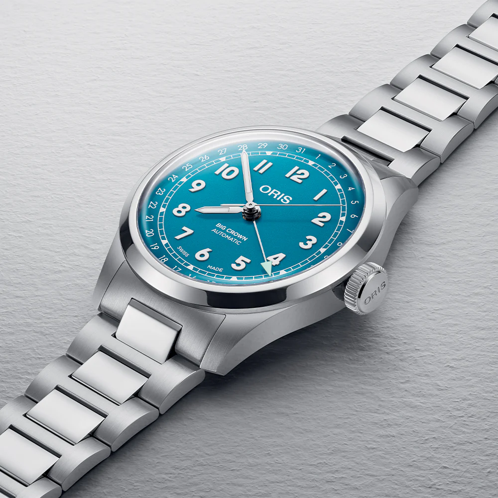 Big Crown Pointer Date 40mm - Blue on Bracelet - Image 9