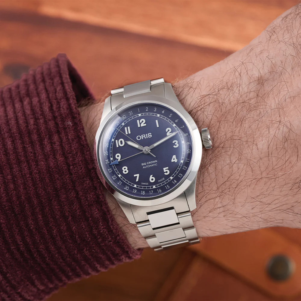 Big Crown Pointer Date 40mm - Lilac on Bracelet - Image 3
