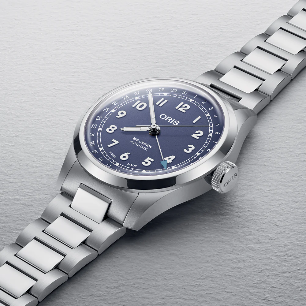 Big Crown Pointer Date 40mm - Lilac on Bracelet - Image 9