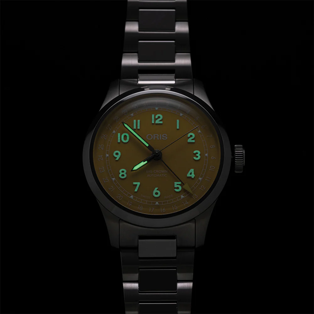 Big Crown Pointer Date 40mm - Yellow on Bracelet - Image 7