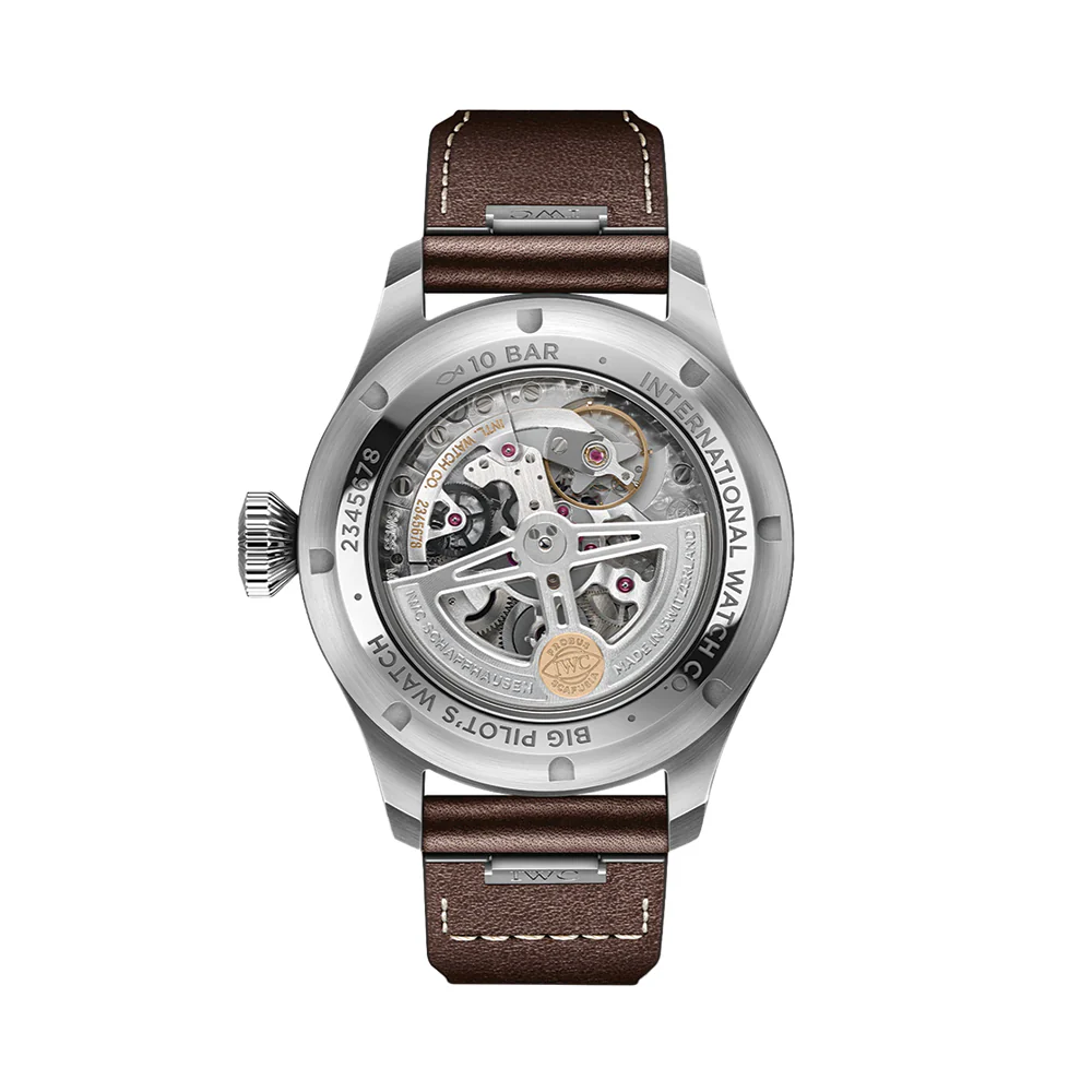 Big Pilot’s Watch 43mm - Black on Leather Strap - Image 3