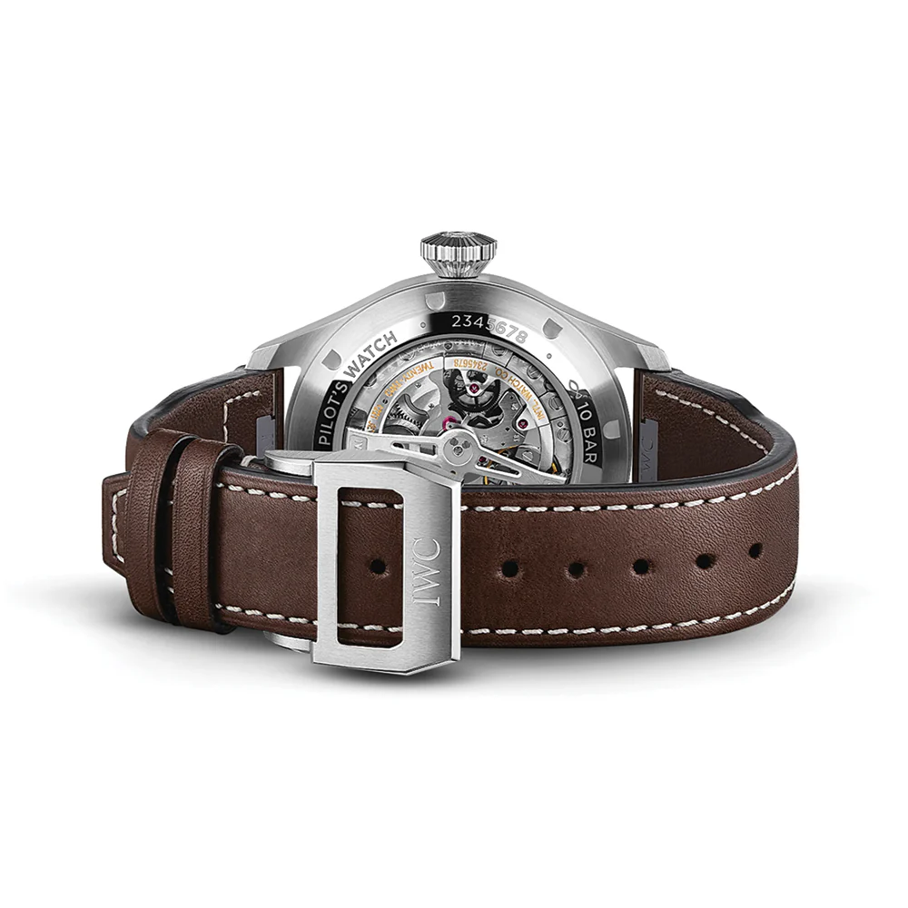 Big Pilot’s Watch 43mm - Black on Leather Strap - Image 4