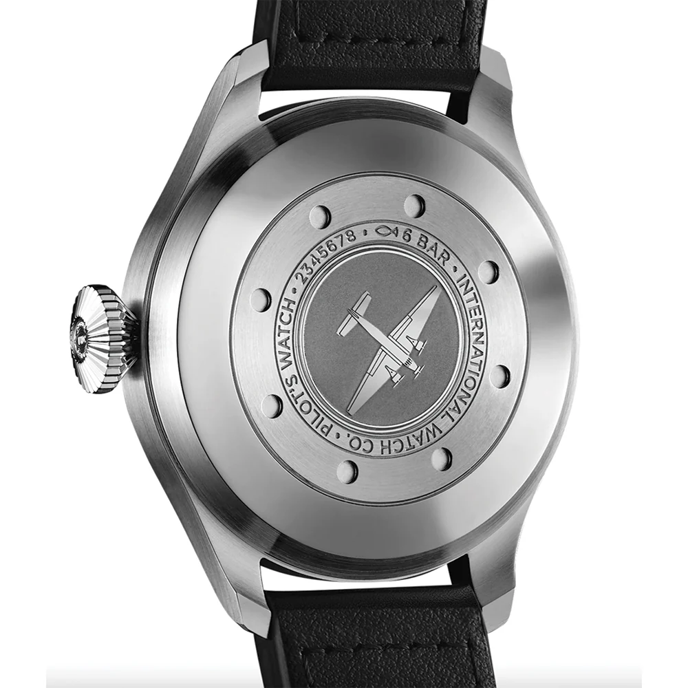 Big Pilot’s Watch 46.2mm - Black on Leather Strap - Image 5
