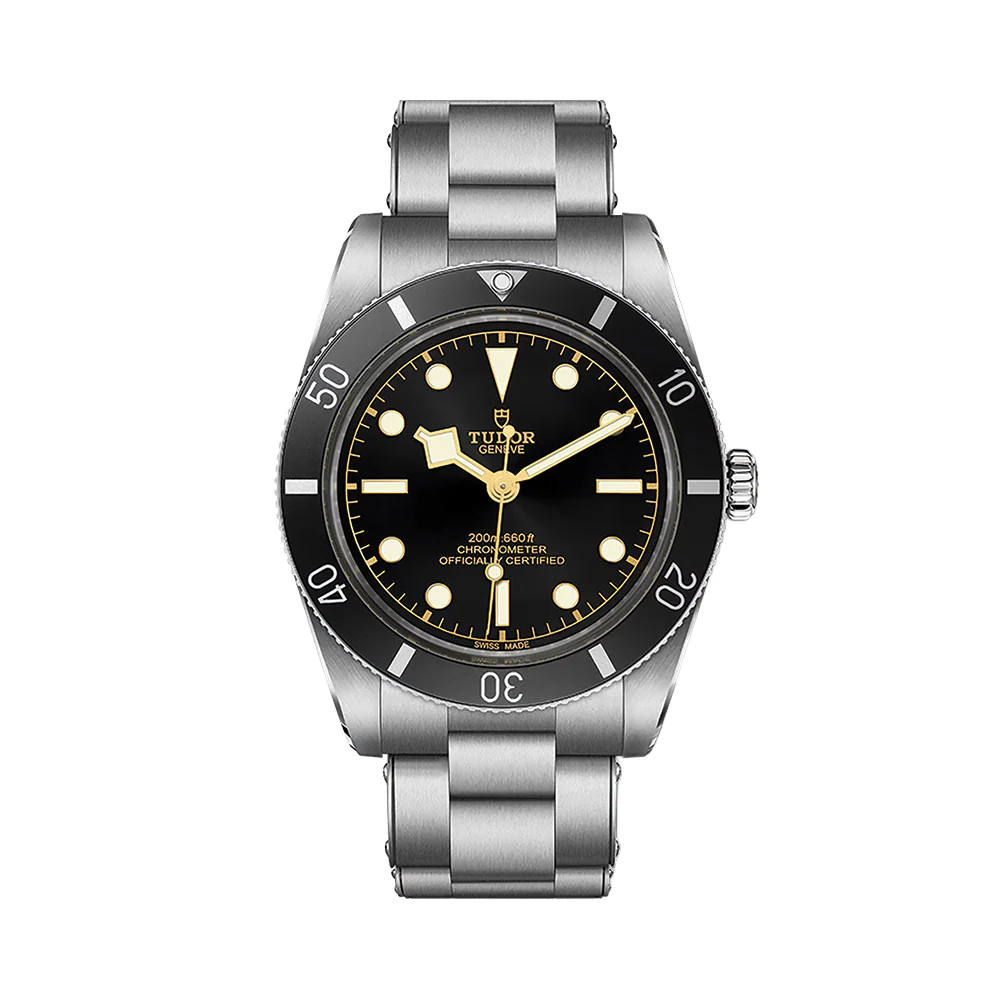 Black Bay 54 37mm - Black on Bracelet