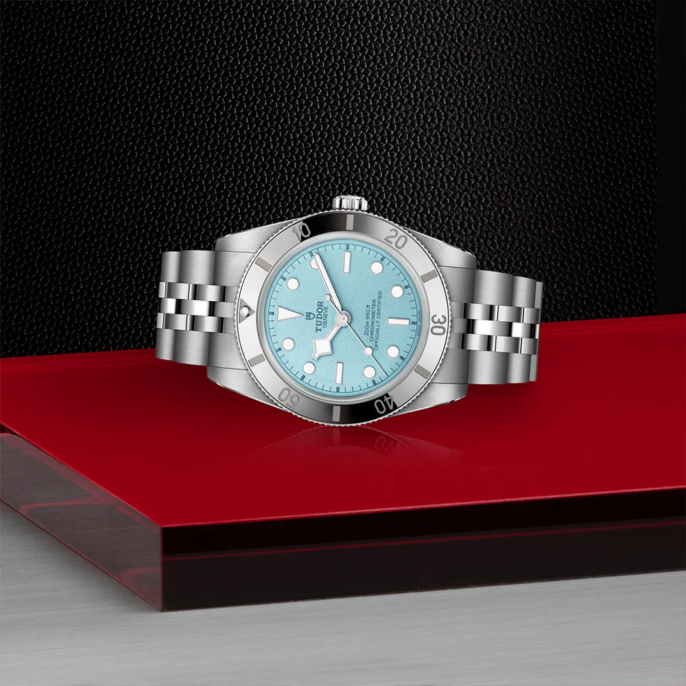 Black Bay 54 "Blue Lagoon" 37mm - Blue on Bracelet - Image 9