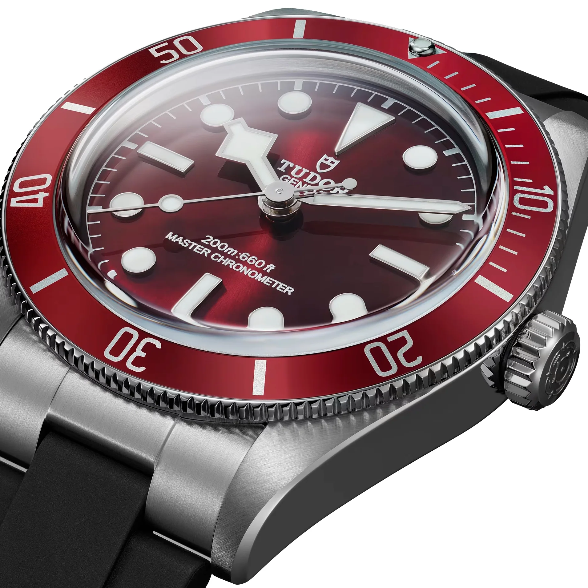 Black Bay 58 39mm - Burgundy on Rubber Strap - Image 4
