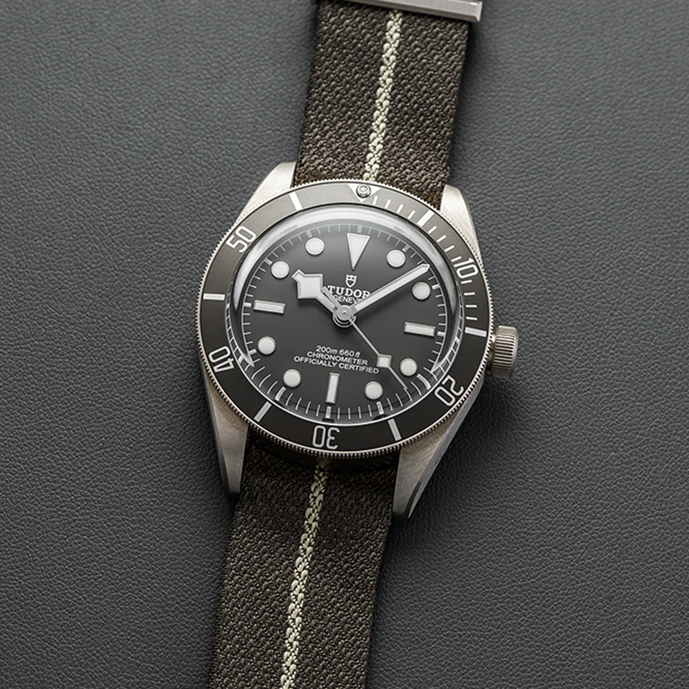 Black Bay 58 925 39mm - Taupe on Fabric Strap - Image 2