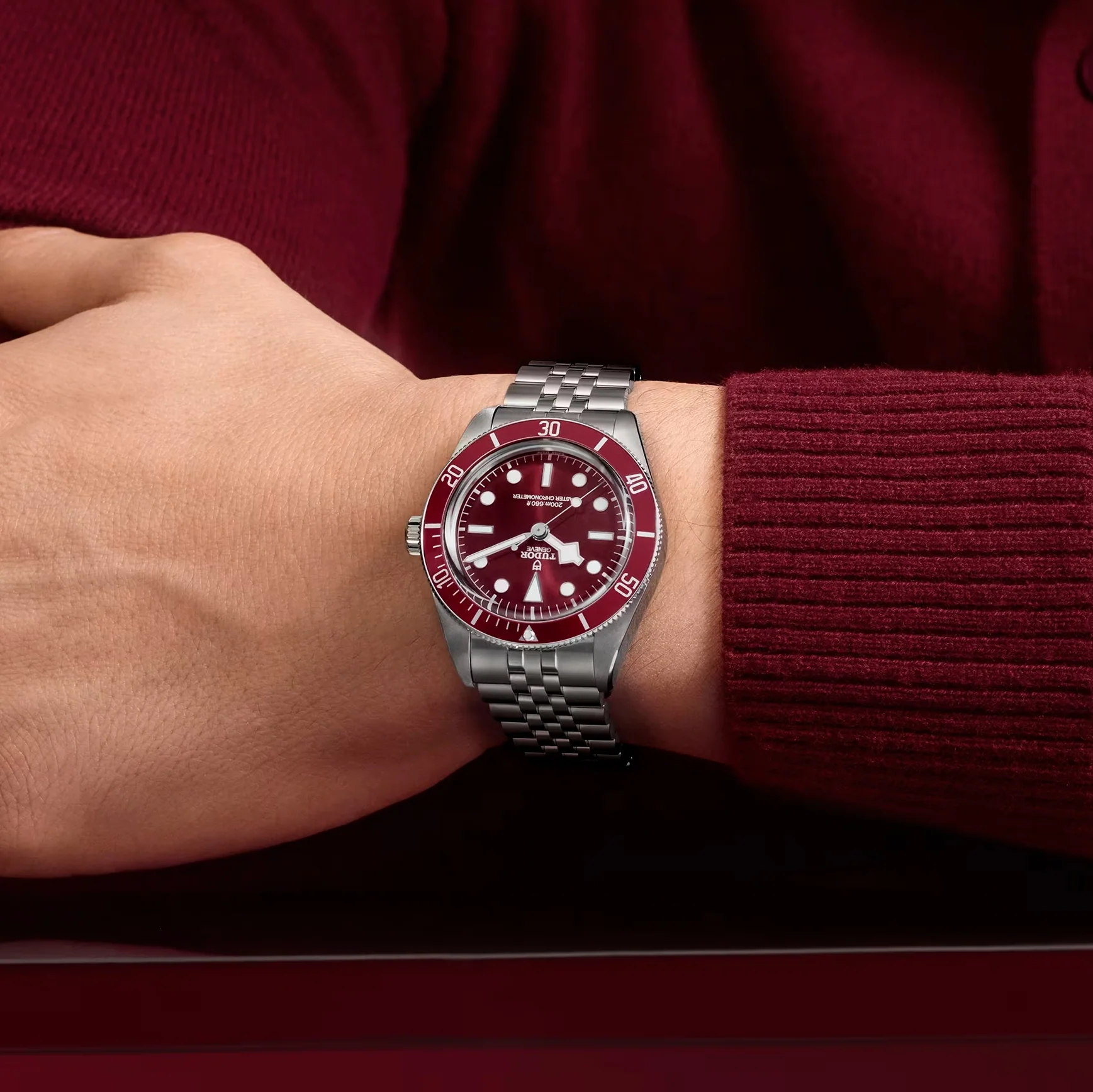 Black Bay 58 39mm - Burgundy on Bracelet - Image 3