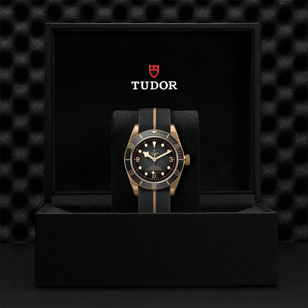 Black Bay Bronze 43mm - Slate Grey on Fabric Strap - Image 13