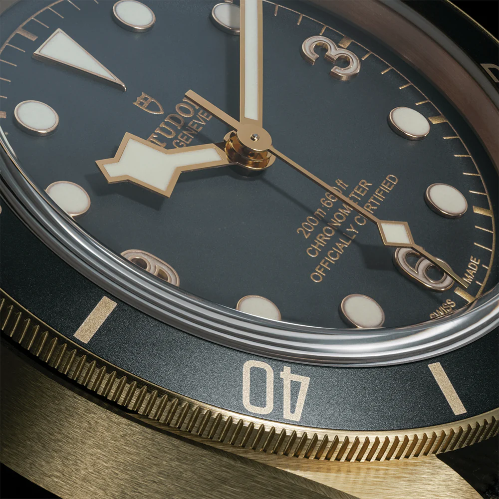 Black Bay Bronze 43mm - Slate Grey on Fabric Strap - Image 7