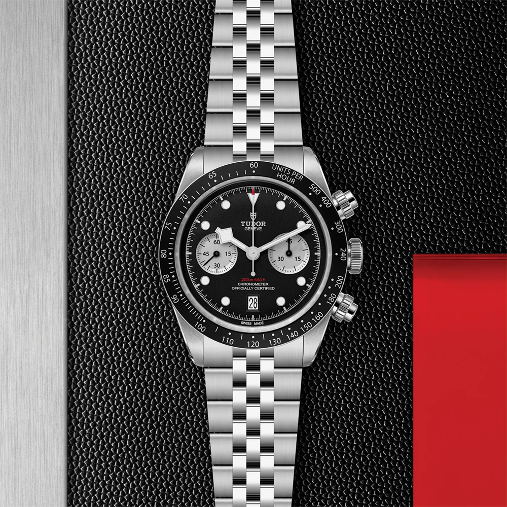 Black Bay Chrono 41mm - Black on 5-Link Bracelet - Image 2