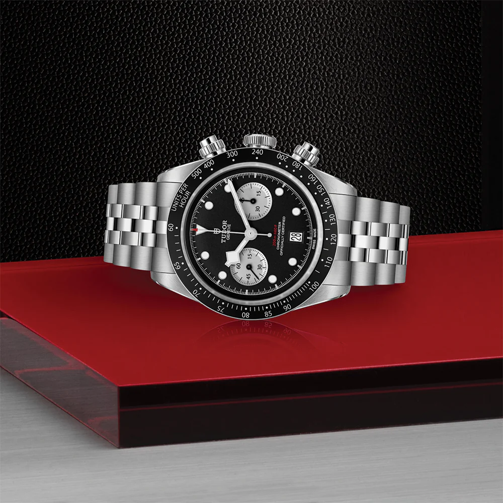 Black Bay Chrono 41mm - Black on 5-Link Bracelet - Image 4