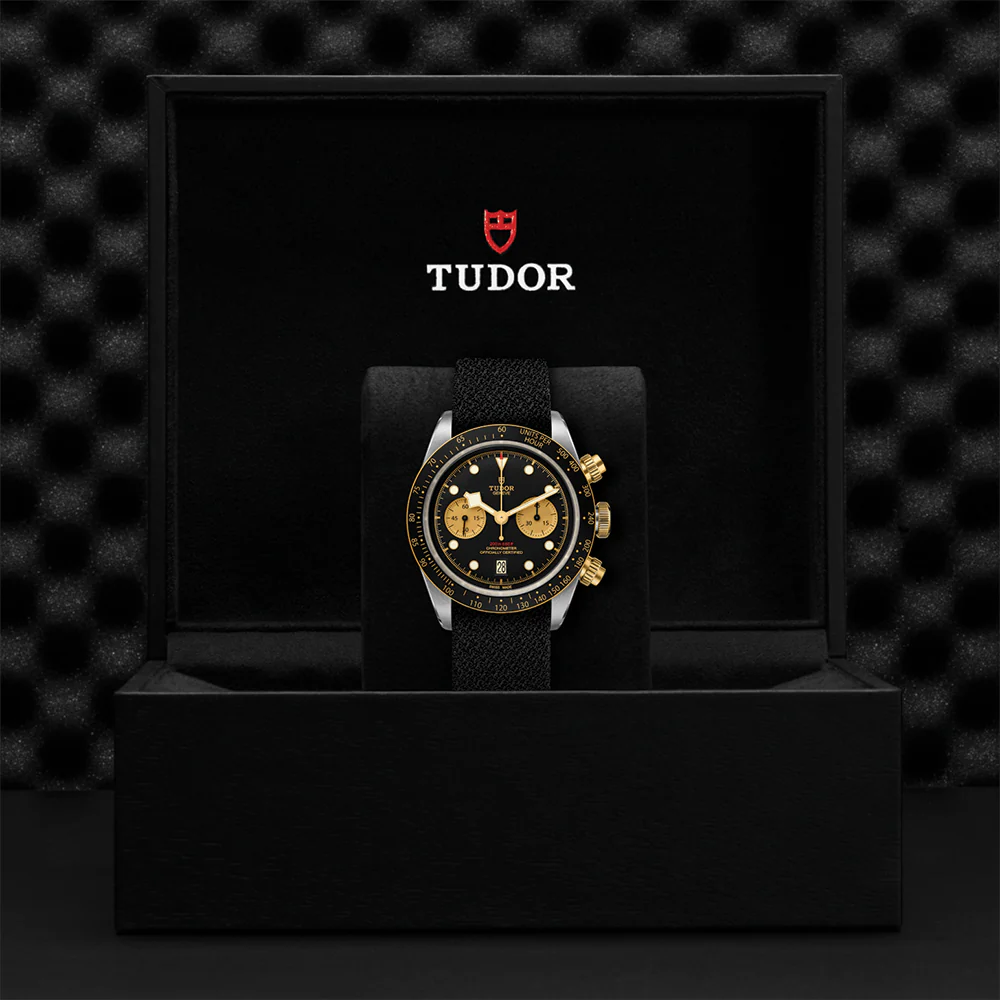 Black Bay Chrono S&G 41mm - Black on Fabric Strap - Image 7