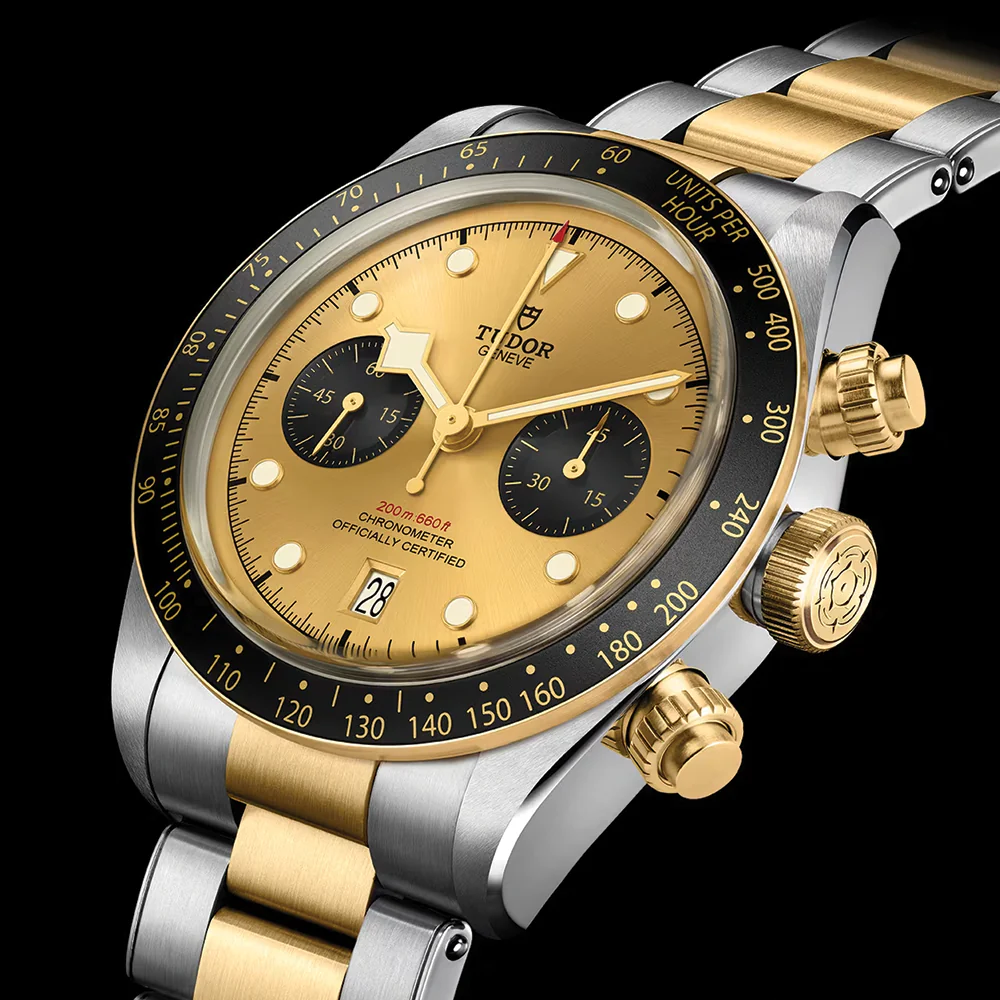 Black Bay Chrono S&G 41mm - Champagne on Bracelet - Image 5