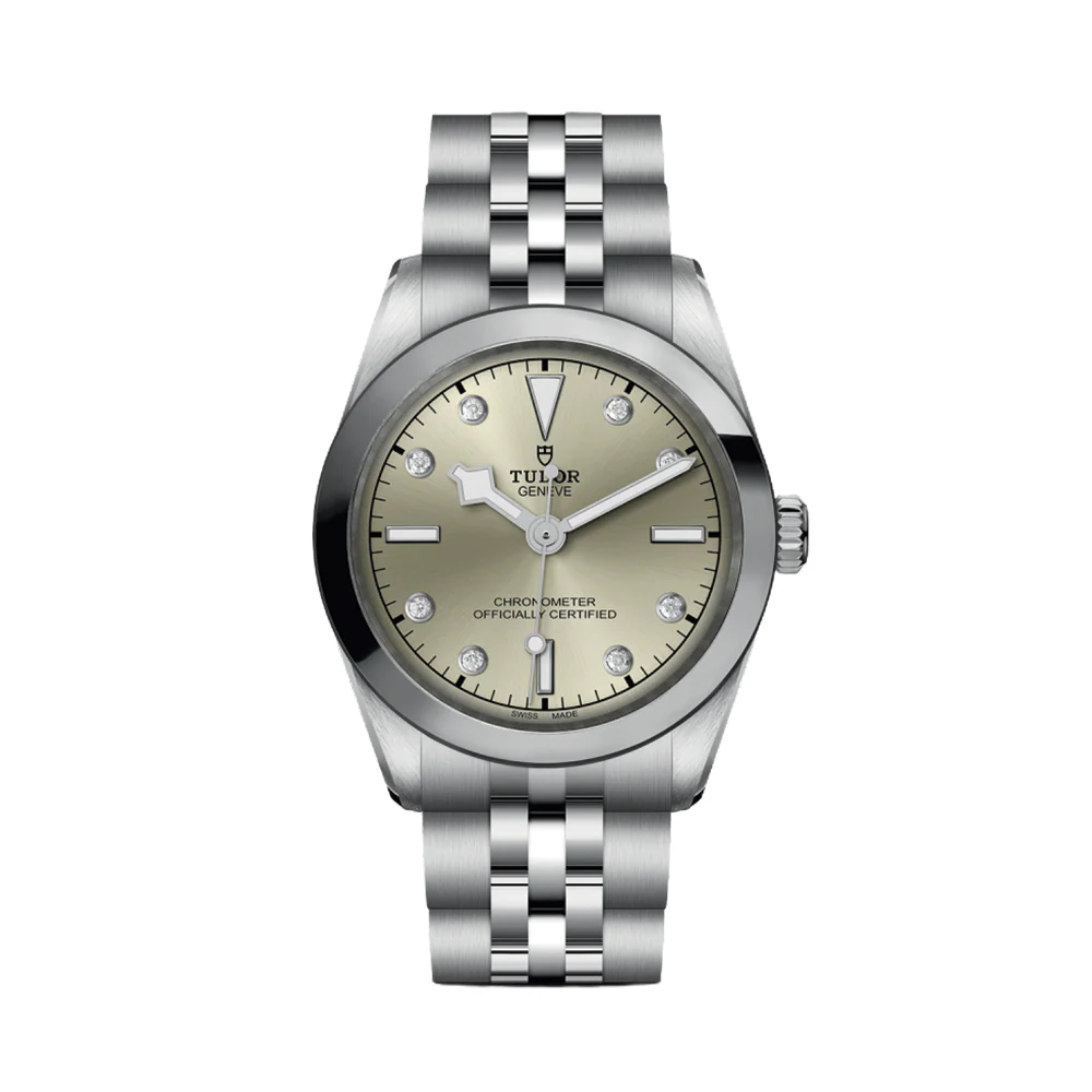 Black Bay One 31mm - Light Champagne, Diamond-Set on Bracelet