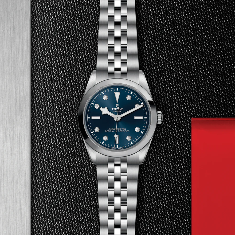 Black Bay One 36mm - Blue, Diamond-Set on Bracelet - Image 2