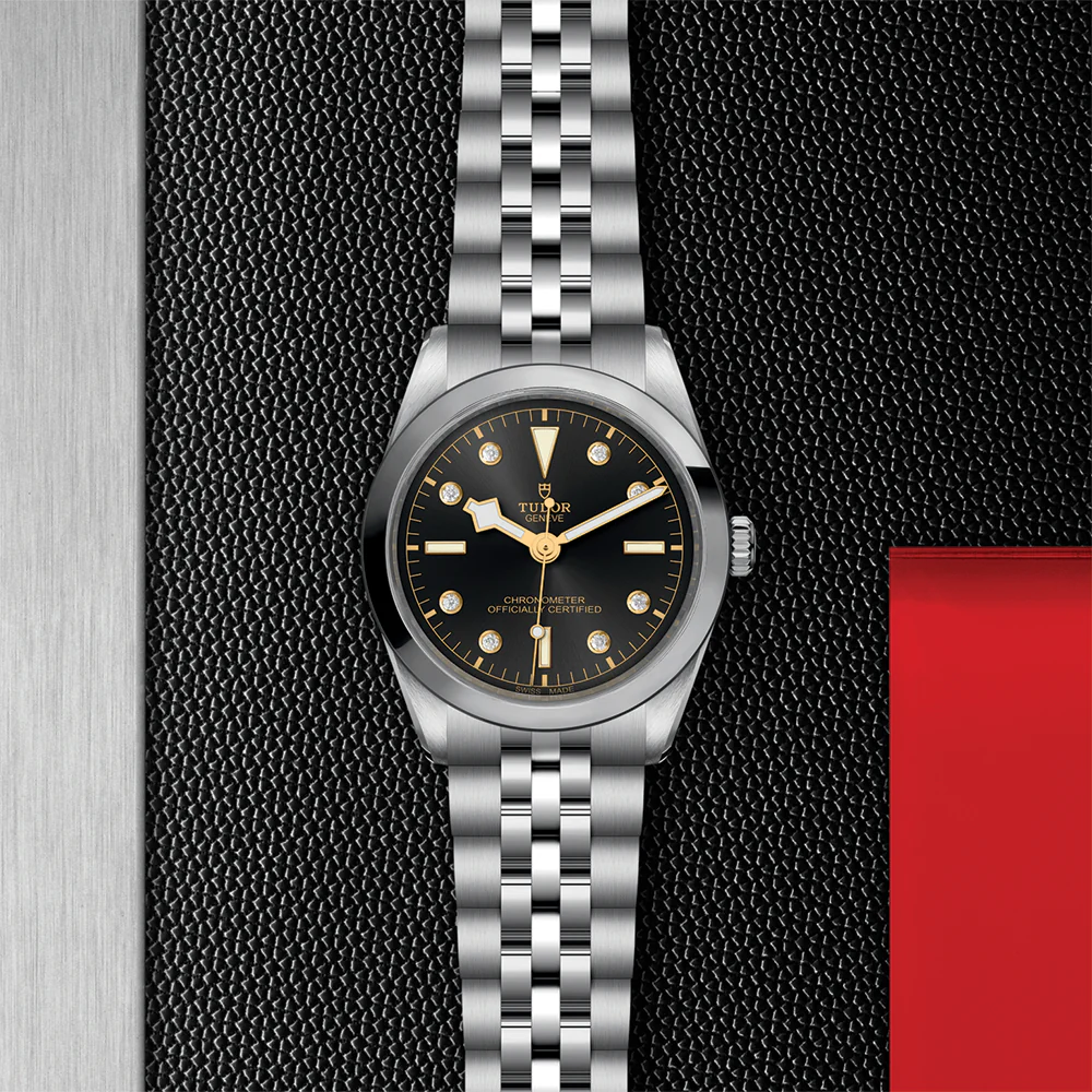 Black Bay One 36mm - Anthracite, Diamond-Set, Diamond Bezel on Bracelet - Image 2