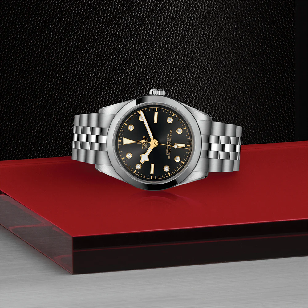 Black Bay One 36mm - Anthracite, Diamond-Set, Diamond Bezel on Bracelet - Image 3
