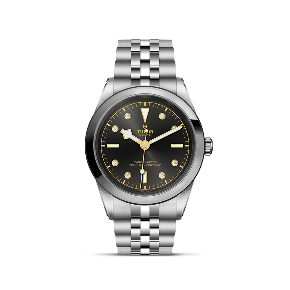 Black Bay One 41mm - Anthracite, Diamond-Set on Bracelet