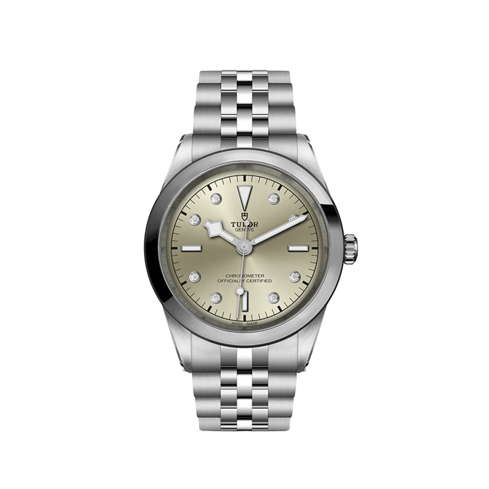 Black Bay One 41mm - Light Champagne, Diamond-Set on Bracelet