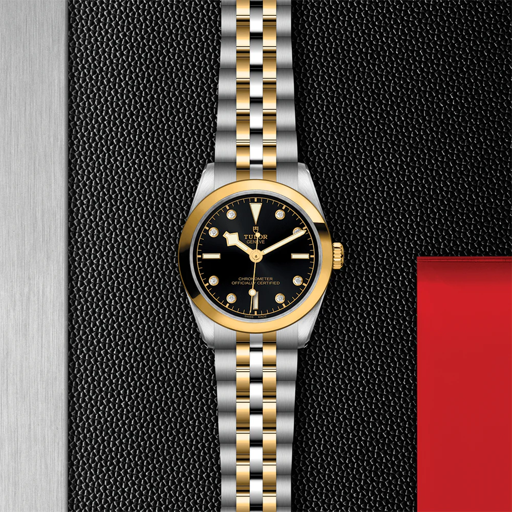 Black Bay One S&G 31mm - Black, Diamond-Set on Bracelet - Image 2