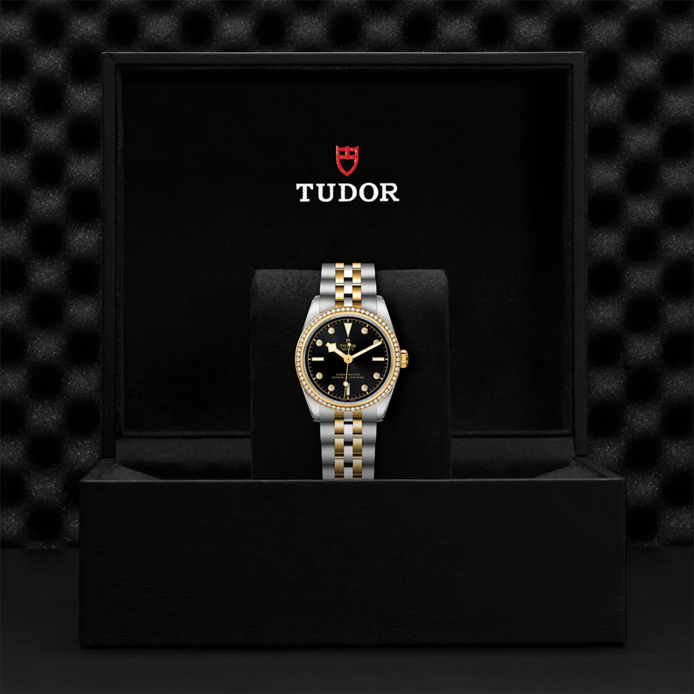 Black Bay One S&G 31mm - Black, Diamond-Set, Diamond Bezel on Bracelet - Image 5