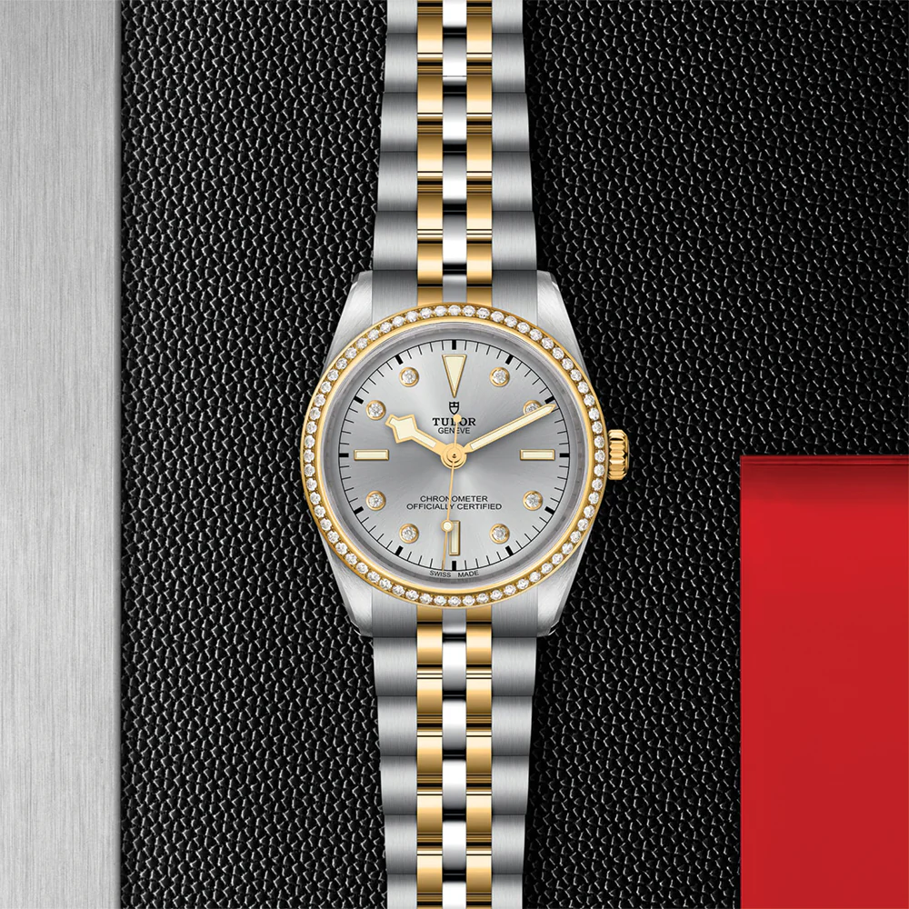 Black Bay One S&G 36mm - Silver, Diamond-Set and Diamond Bezel on Bracelet - Image 2