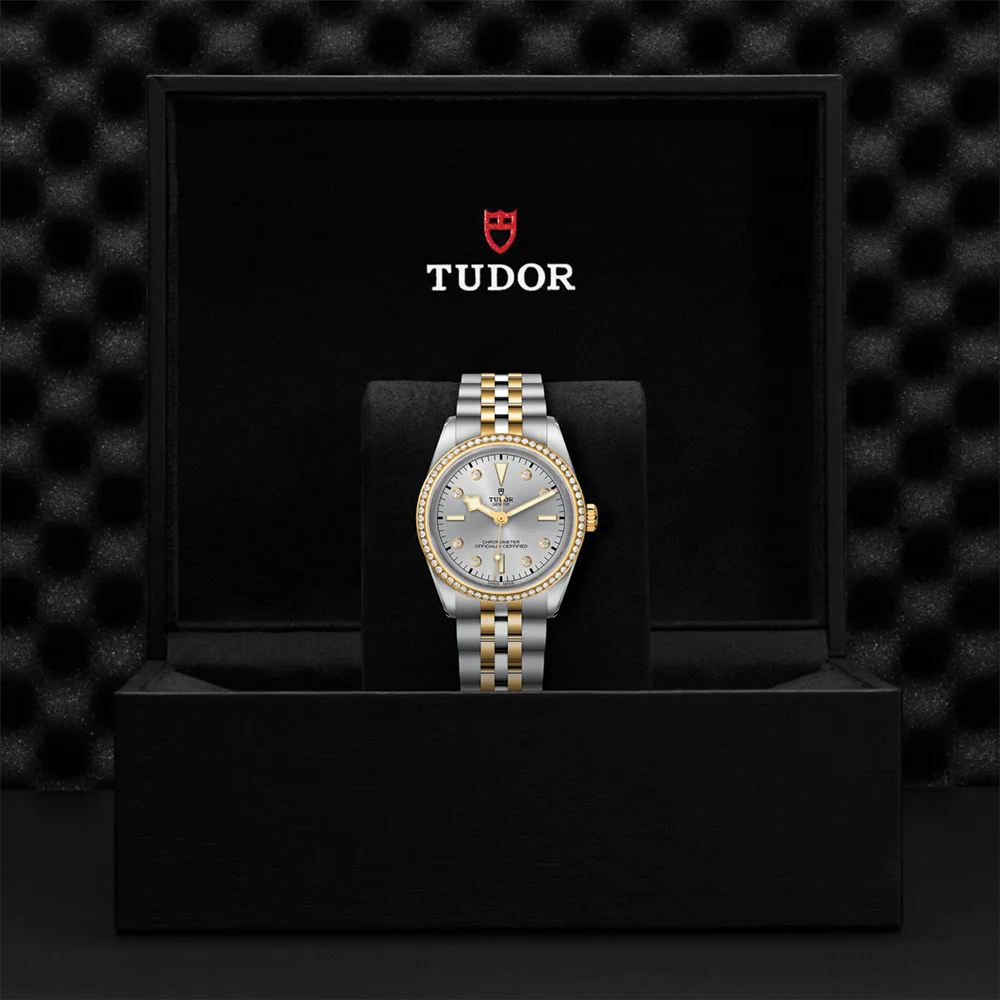 Black Bay One S&G 36mm - Silver, Diamond-Set and Diamond Bezel on Bracelet - Image 5