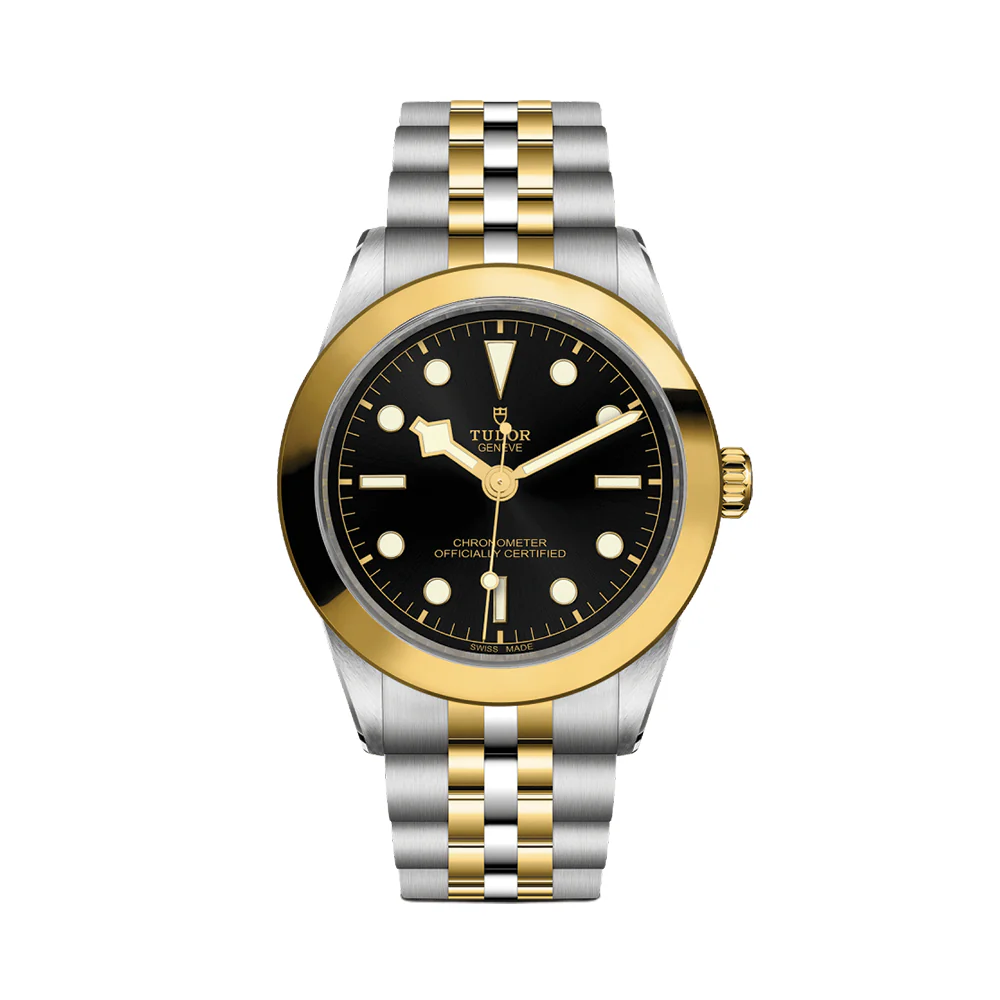 Black Bay One S&G 39mm - Black, Diamond-Set on Bracelet