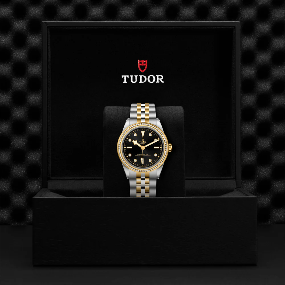 Black Bay One S&G 39mm - Black, Diamond-Set and Diamond Bezel on Bracelet - Image 5