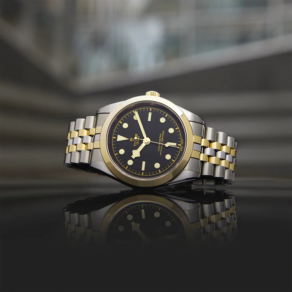 Black Bay One S&G 39mm - Black, Diamond-Set on Bracelet - Image 4