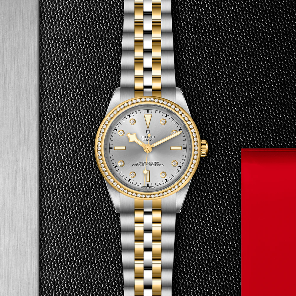 Black Bay One S&G 39mm - Silver, Diamond-Set and Diamond Bezel on Bracelet - Image 2