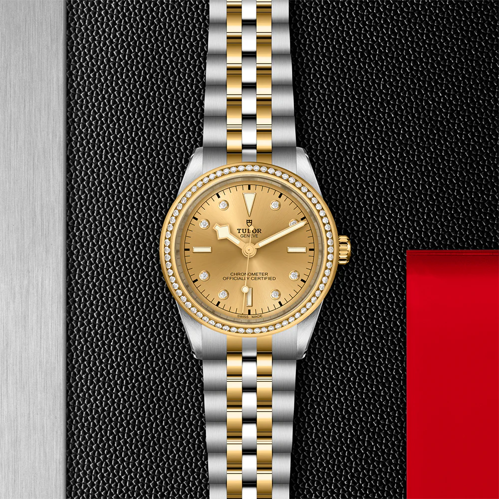 Black Bay One S&G 39mm - Champagne, Diamond-Set and Diamond Bezel on Bracelet - Image 2