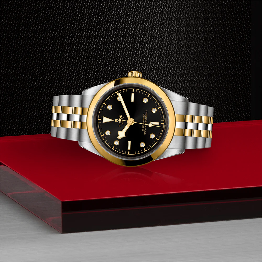 Black Bay One S&G 41mm - Black, Diamond-Set on Bracelet - Image 3