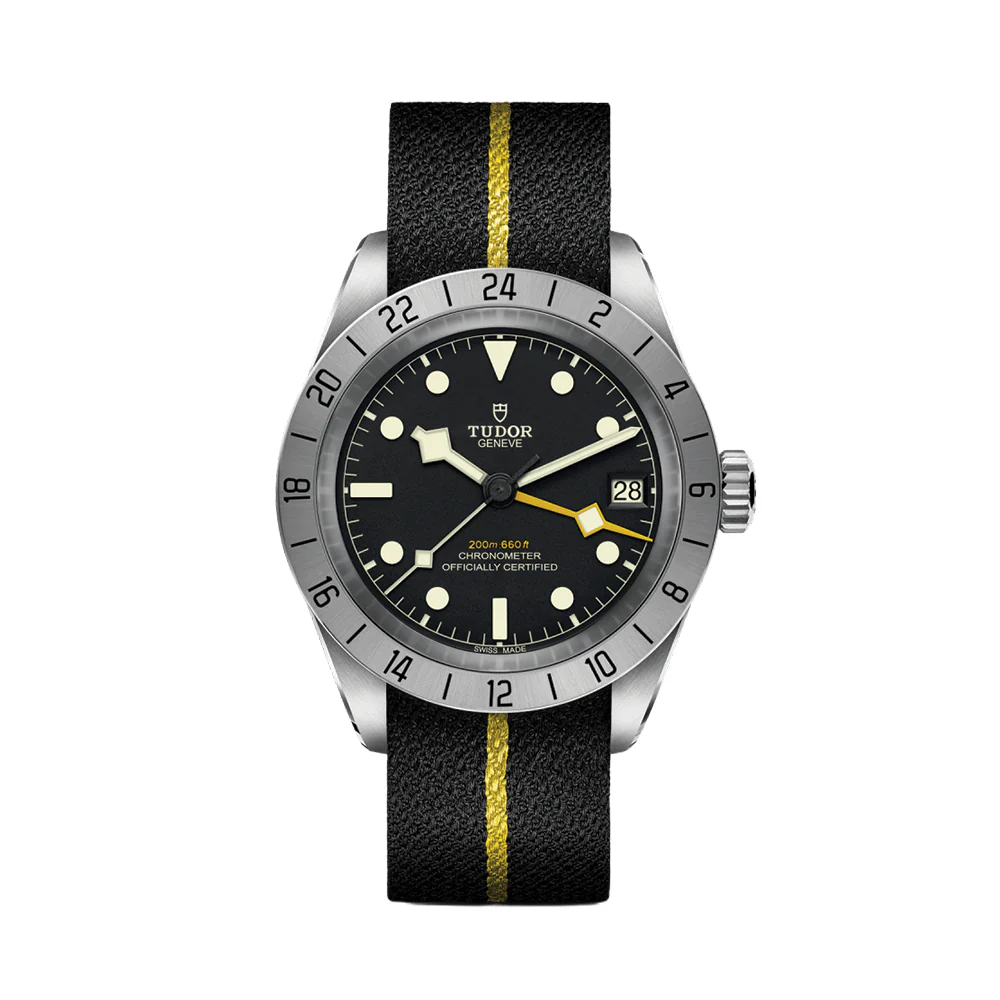 Black Bay Pro 39mm - Black on Fabric Strap
