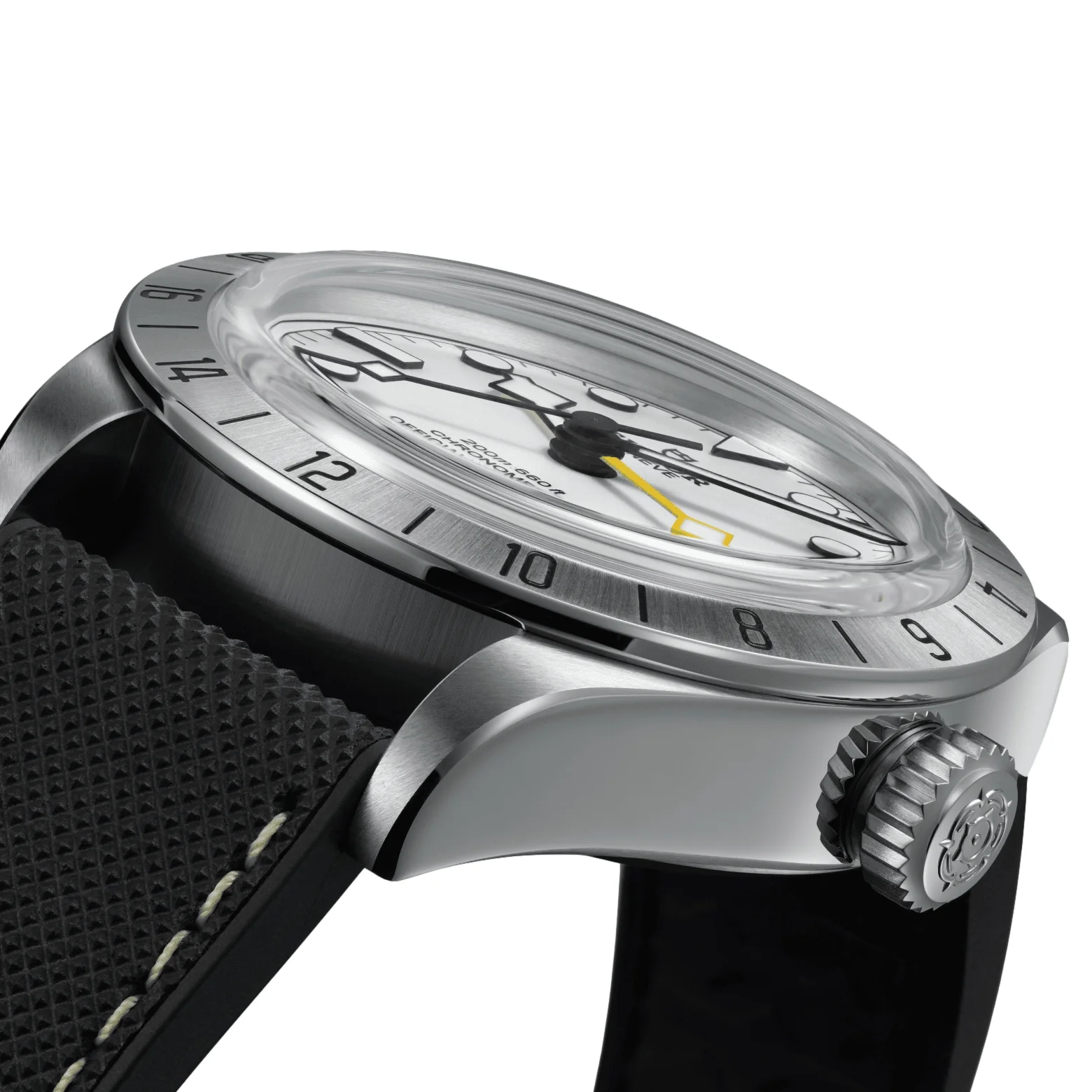 Black Bay Pro GMT 39mm - Oplaine on Rubber/Leather Strap - Image 5