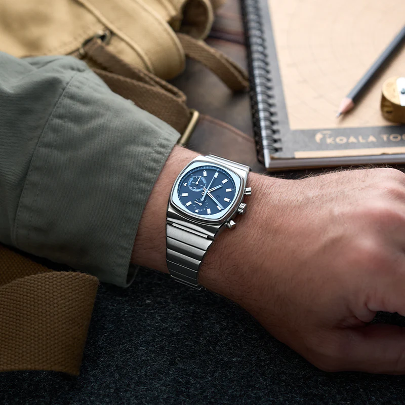 Brew Metric Teddy Baldassarre Edition 36mm - Blue on Bracelet - Image 3