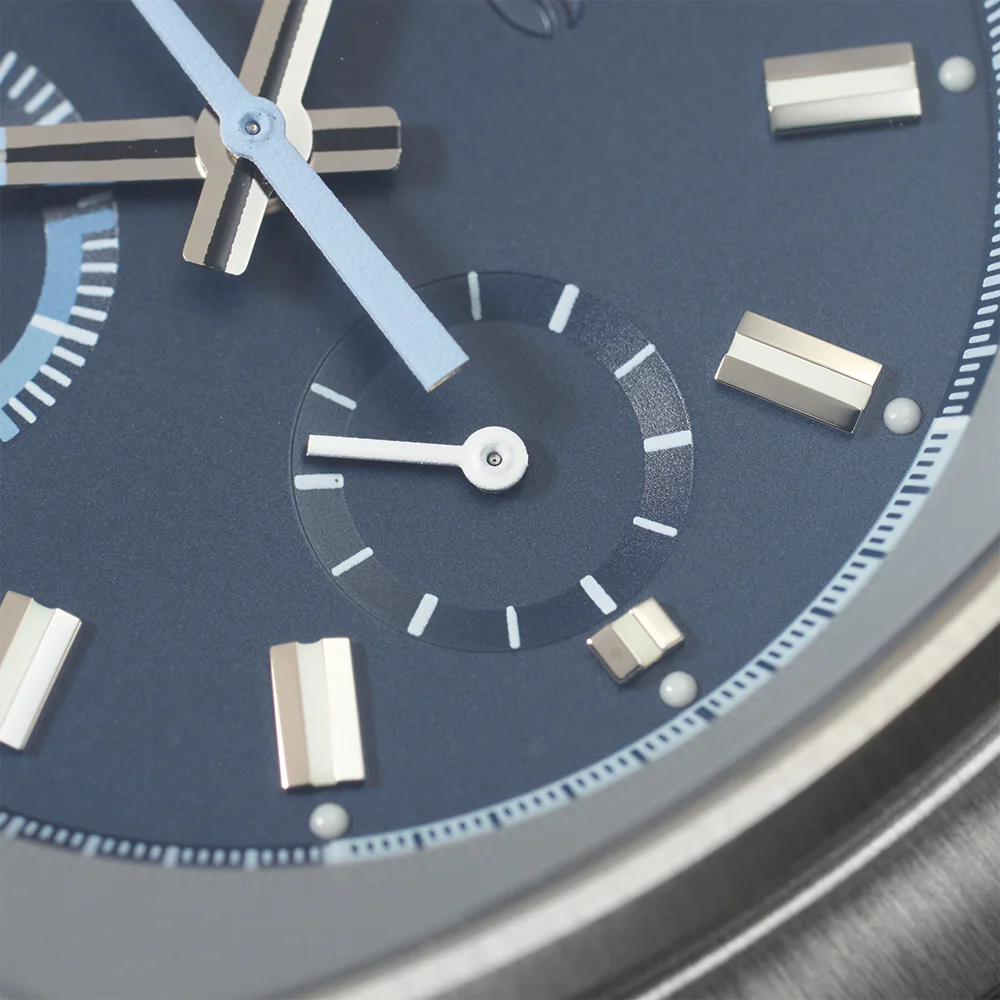 Brew Metric Teddy Baldassarre Edition 36mm - Blue on Bracelet - Image 6