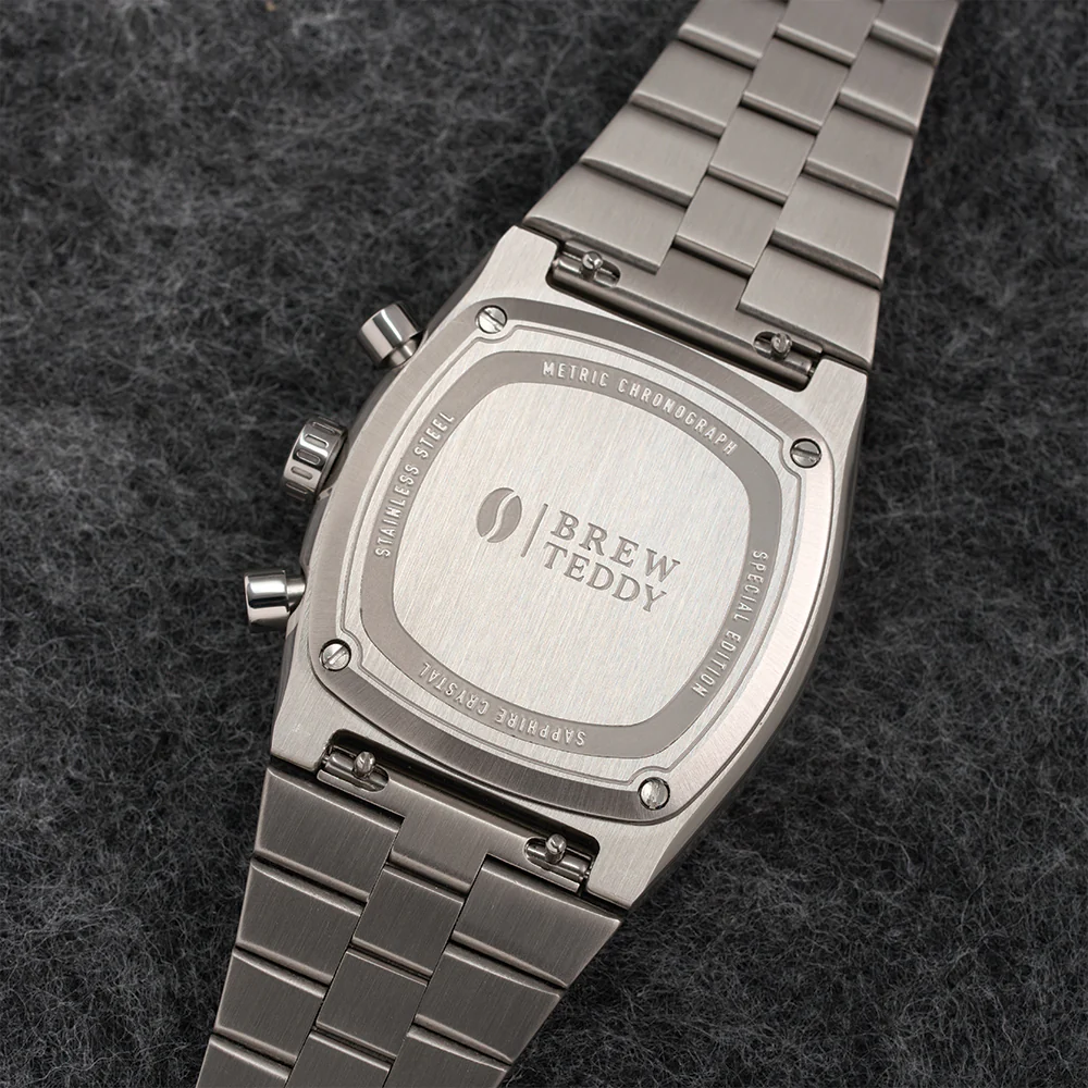 Brew Metric Teddy Baldassarre Edition 36mm - Blue on Bracelet - Image 8
