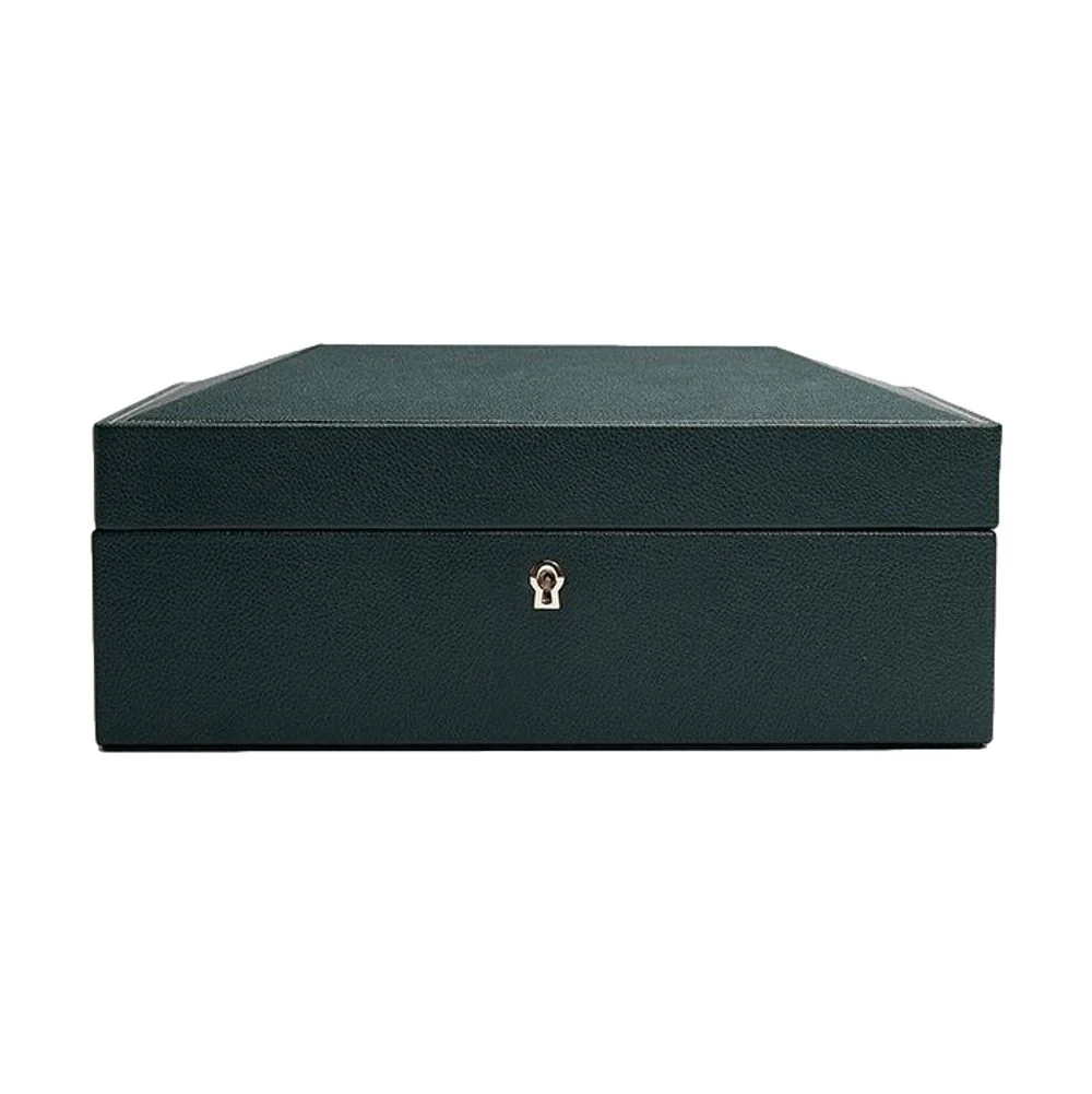 British Racing 8 PC Watch Box Green