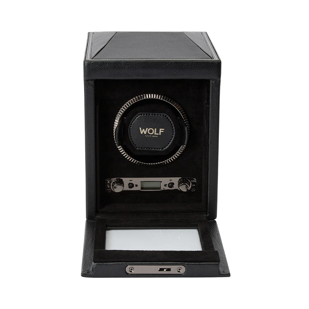 British Racing Single Watch Winder - Black - Image 2