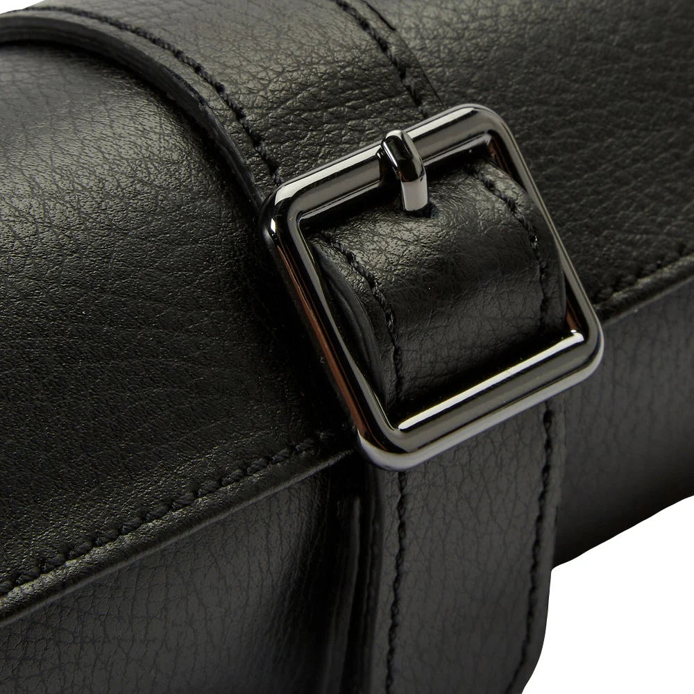 British Racing Triple Watch Roll - Black - Image 4