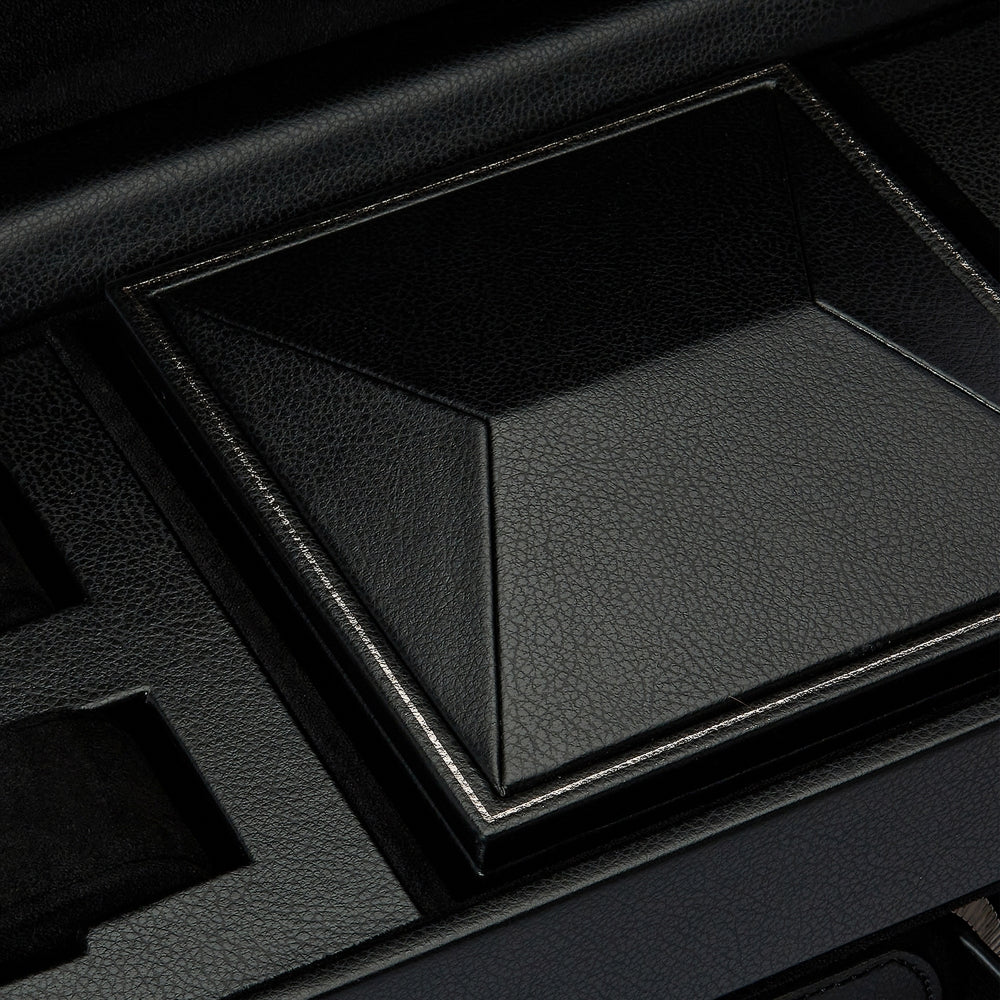 British Racing Triple Watch Winder with Storage - Black - Image 5